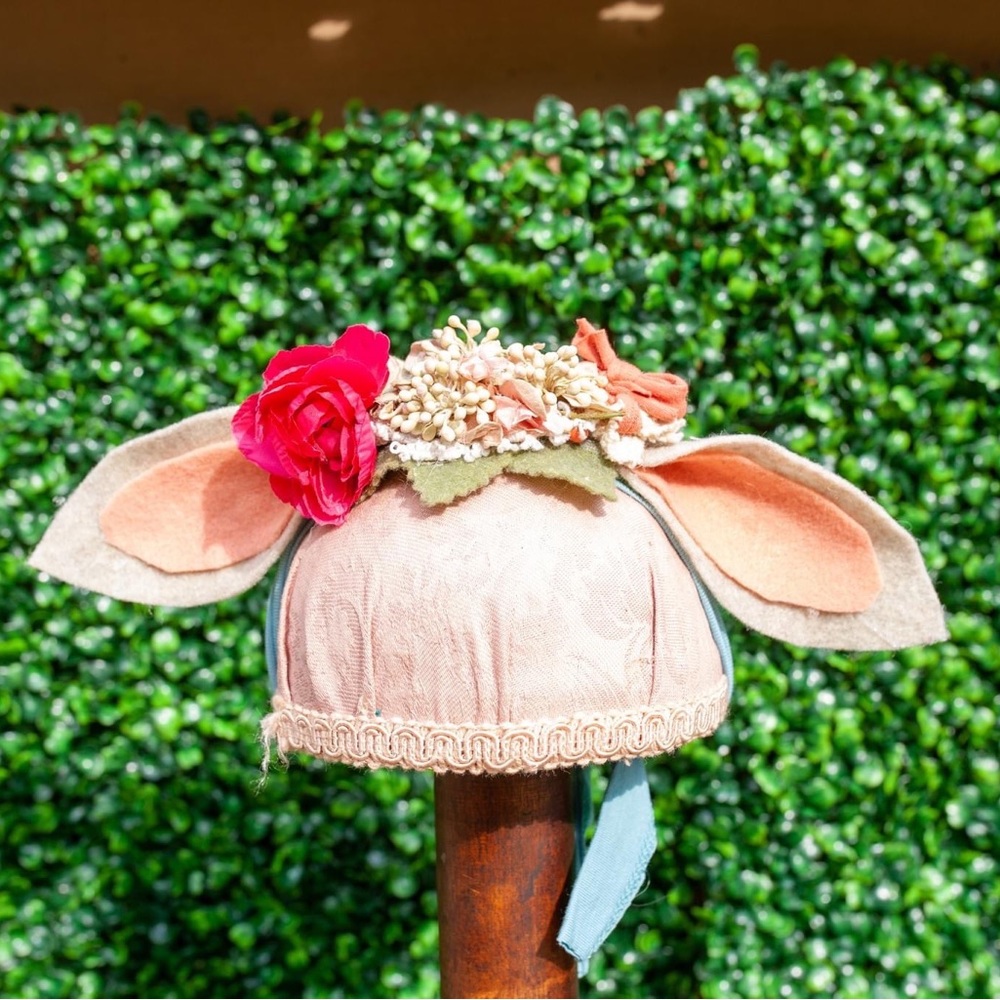 Easter Bunny Hat tieback